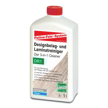 Patina-Fala® Designbelag- und Laminatreiniger 1 Liter - Flasche, DR1 - Bild-Darstellung des Produktes 1
