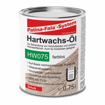 Patina-Fala® Hartwachs-Öl, farblos 750 ml - Dose, HW075 - Bild-Darstellung des Produktes 1