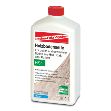 Patina-Fala® Holzbodenseife 1 Liter - Flasche, HS1 - Bild-Darstellung des Produktes 1