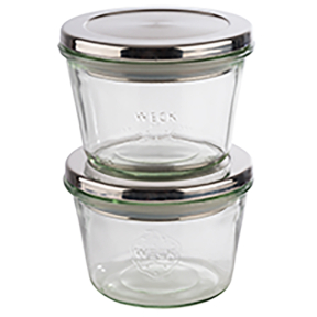 einmachgläser 150 ml Vierkantglas Ø 53 mm mit Schraubdeckel (TO 53) – 6 Stück ( einmachgläser) Capacity:500ml