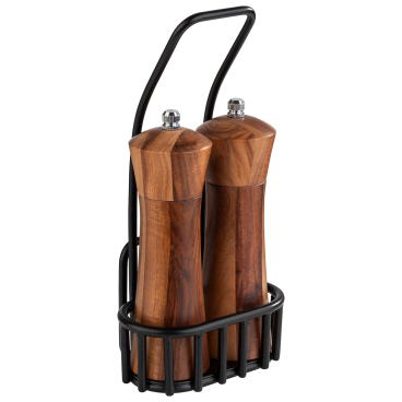APS URBAN Pfeffer- und Salz-Menage, 3-teiliges Set 1 Set - Bild-Darstellung des Produktes 1