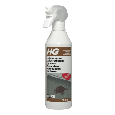HG Produkt 41, Naturstein Farbflecken Entferner 500 ml - Flasche - Bild-Darstellung des Produktes 1