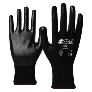 NITRAS Nylon-Nitrilhandschuhe 1 Paar, Größe 10 - Bild-Darstellung des Produktes 1