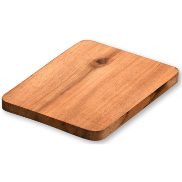 Kesper Racelette Brettchen Akazie, 8-teilig – 1 Set = 8 Brettchen, Maße (B x L): 10 x 8 cm