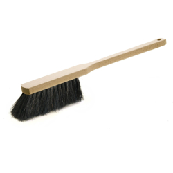 Andreas Bürsten GmbH Handfeger mit Roßhaar, unlackierter Feger, Länge: 43 cm 2102