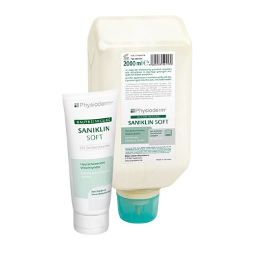 Physioderm® Saniklin Soft Hautreinigungscreme 200 ml - Tube - Bild-Darstellung des Produktes 1
