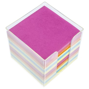 Zettelkasten farbig gefüllt, 9 x 9 cm 1 Stück - inkl. 700 Blatt - Bild-Darstellung des Produktes 1