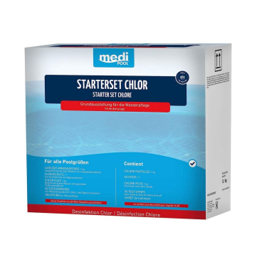 mediPOOL Starter Set Chlor, 5-teilig 1 Set - Bild-Darstellung des Produktes 1
