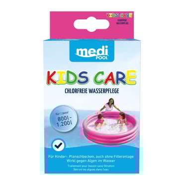 mediPOOL Kids-Pool Care Planschbecken-Pflege, chlorfrei 1 Packung = 5 Beutel à 50 ml - Bild-Darstellung des Produktes 1