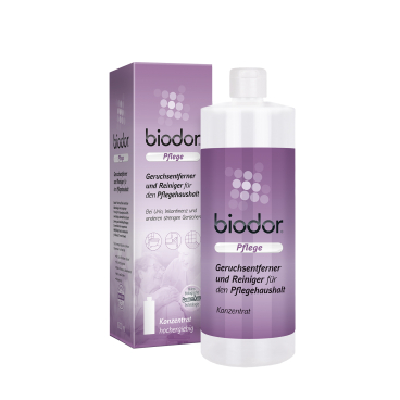 biodor® Pflege Geruchsneutralisierer und Reiniger, Konzentrat 1 Liter - Flasche - Bild-Darstellung des Produktes 1