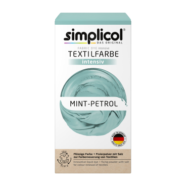 simplicol Textilfarbe intensiv Set Farbe: Mint-Petrol - Bild-Darstellung des Produktes 1