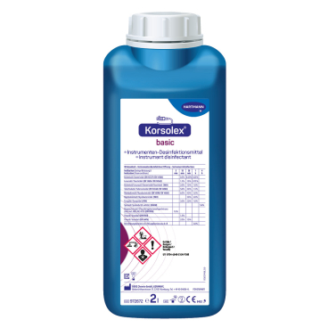 Bode Korsolex® basic Instrumentendesinfektion 1 Karton = 4 Flaschen à 2 Liter - Bild-Darstellung des Produktes 1