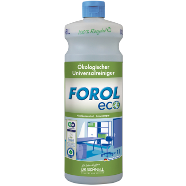 Dr. Schnell Allzweckreiniger FOROL ECO, Konzentrat 1 Karton = 12 Flaschen à 1 Liter - Bild-Darstellung des Produktes 1