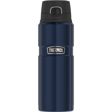 THERMOS STAINLESS KING BOTTLE Thermoflasche, 0,7 Liter Farbe: midnight blue polished - Bild-Darstellung des Produktes 1