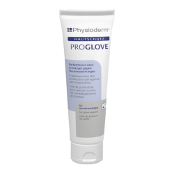 Peter Greven Physioderm GmbH Physioderm® proGlove Hautschutzgel, silikonfrei, Transparentes Pflegegel frei von Parfüm und Duftstoffen, 1 Karton = 20 Tuben à 100 ml 13699004