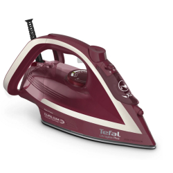 SEB Groupe Elektro Tefal Bügeleisen Ultragliss Plus, 2800 Watt, Modernes Dampfbügeleisen mit praktischer Abschaltautomatik, 1 Bügeleisen FV6820