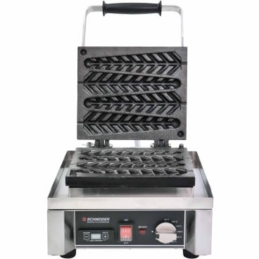 SCHNEIDER Waffeleisen Waffel am Stil für 4 Waffeln (55 x 215 mm) - Bild-Darstellung des Produktes 1