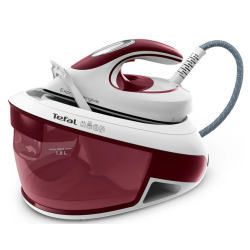SEB Groupe Elektro Tefal Dampfbügelstation Express Airglide, 2800 Watt, Effiziente Bügelstation mit einer einzigartigen Gleitfähigkeit, 1 Bügelstation SV8026