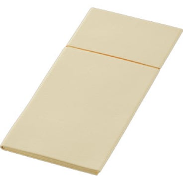 DUNI Bio-Duniletto Slim Bestecktasche 40 x 33 cm, 1-lagig, cream 1 Packung = 65 Stück - Bild-Darstellung des Produktes 1