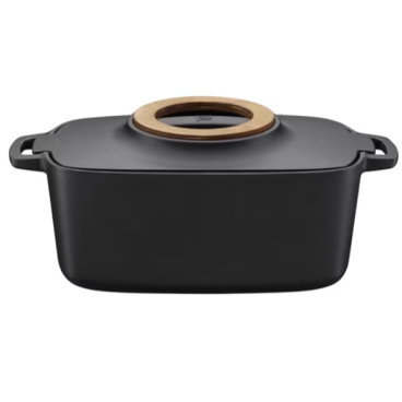 Fiskars Norden Gusseisen Kasserolle, Induktion geeignet 1 Kasserolle, Fassungsvermögen: 5 Liter - Bild-Darstellung des Produktes 1