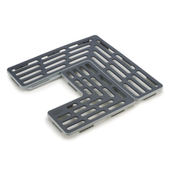 Joseph Joseph Deutschland GmbH Joseph Joseph Spülbeckeneinlage SinkSaver, 2-teilig, Praktische Spülmatte mit Gummioberfläche und rutschfesten Füßen, 1 Set = 2 Spülbeckeneinlagen 85037