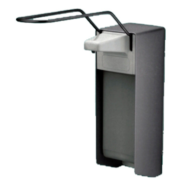 UNIversal-Spender mit extra langem Bedienungshebel Aluminium-Gehäuse, weiß beschichtet - Bild-Darstellung des Produktes 1