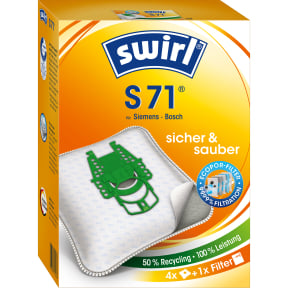 Swirl® S 71 MicroPor® Plus Green Staubsaugerbeutel