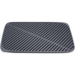 Joseph Joseph Deutschland GmbH Joseph Joseph Abtropfmatte Flume, faltbar, Weiche Spülmatte mit Gummioberfläche und parallelen Rippen, 1 Abtropfmatte 85089