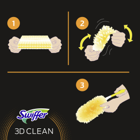Swiffer Staubmagnet 3D Nachfüllpackung 1 Packung = 5 Tücher kaufen