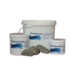 WARDA-DUFTÖLE Mentholkristalle für die Sauna, Überzeugen Sie sich von der Qualität!, 50 g - Dose 90009050