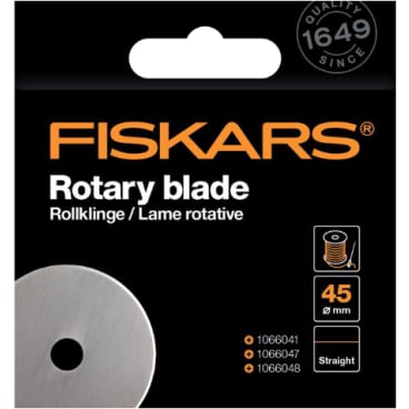 Fiskars Rollklinge, 45 mm 1 Stück, gerade - Bild-Darstellung des Produktes 1