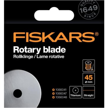 Fiskars Rollklinge, 45 mm 1 Stück, gerade aus Titan - Bild-Darstellung des Produktes 1