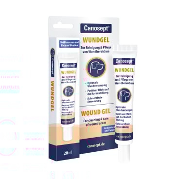 Canosept® Wundgel für Hunde, geruchslos 20 ml - Tube - Bild-Darstellung des Produktes 1