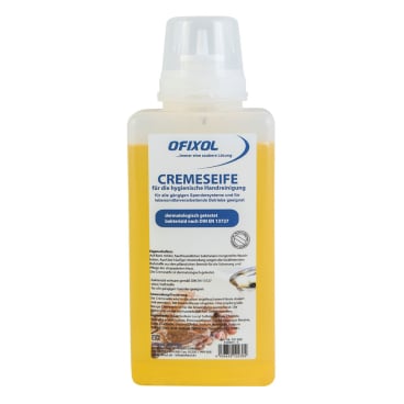 Ofixol Creme Seife für die hygienische Handreinigung 1 Liter - Softflasche - Bild-Darstellung des Produktes 1