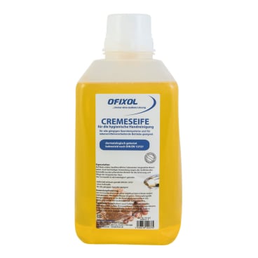 Ofixol Creme Seife für die hygienische Handreinigung 2 Liter - Softflasche - Bild-Darstellung des Produktes 1