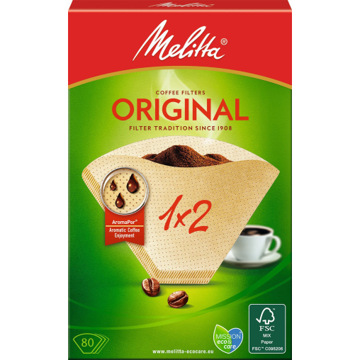 Melitta® Filtertüten 1x2/80