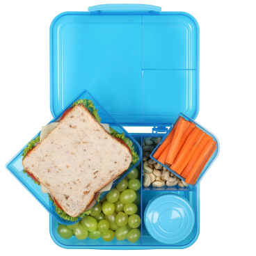 Bento Lunchbox Mit 4 Fächern – Auslaufsichere Mahlzeitenbox, Grün, Für Arbeit, Schule & Reisen