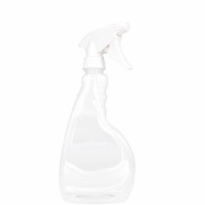 Sprühflasche mit Trigger-Sprayer – Fassungsvermögen: 500 ml, Farbe: transparent