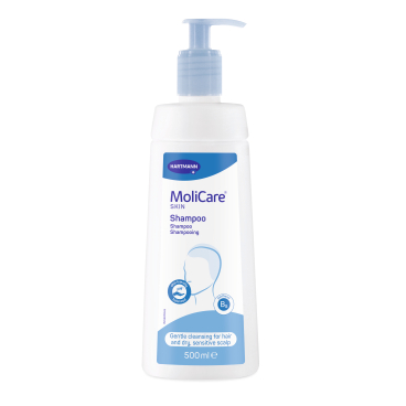 MoliCare® Skin Shampoo, hautneutral 1 Karton = 12 Pumpflaschen à 500 ml - Bild-Darstellung des Produktes 1