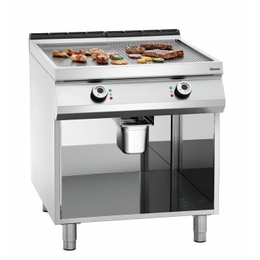 Bartscher Elektro-Griddleplatte, 1/2+1/2, OU 1 Stück - Bild-Darstellung des Produktes 1