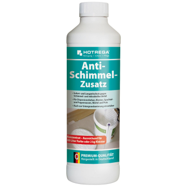 HOTREGA® Anti-Schimmel-Zusatz 500 ml - Flasche - Bild-Darstellung des Produktes 1