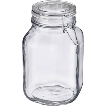 WESTMARK Vorratsglas mit Gummiring, luftdicht verschließbar 1 Glas, Fassungsvermögen: 1 Liter - Bild-Darstellung des Produktes 1