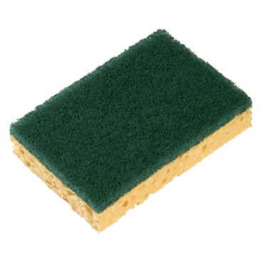 Spontex Sponrex 74 Scheuerschwamm, grün-beige 1 Karton = 6 Packungen à 10 Schwämme - Bild-Darstellung des Produktes 1