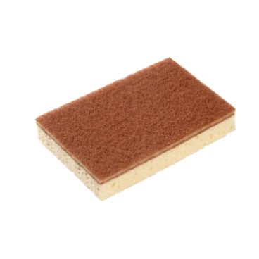 Spontex Sponrex 100 Scheuerschwamm, braun-weiß 1 Packung = 10 Schwämme - Bild-Darstellung des Produktes 1