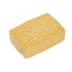 Mapa GmbH Spontex Azella 25 Schwamm, beige, Saugstarker Zelluloseschwamm für eine leichte Reinigung an jedem Tag, 1 Karton = 8 Packungen à 10 Schwämme 950300255