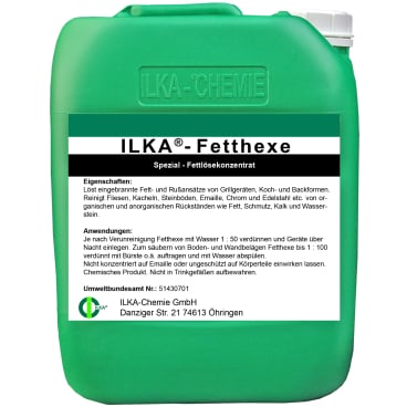 ILKA Fetthexe Fettlösekonzentrat für die Küche 10 Liter - Kanister - Bild-Darstellung des Produktes 1