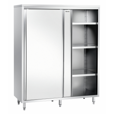 Bartscher Hochschrank 600, B1200, 2ST, CNS 1 Stück - Bild-Darstellung des Produktes 1