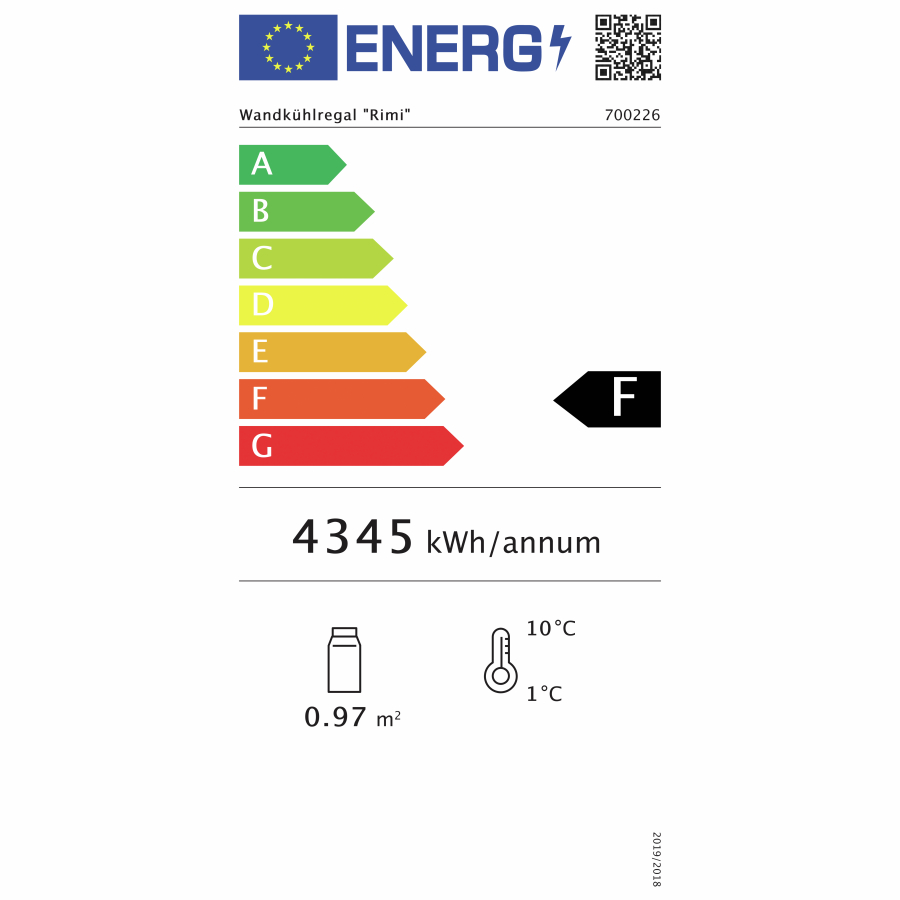 Energieeffizienzklassen-Skala