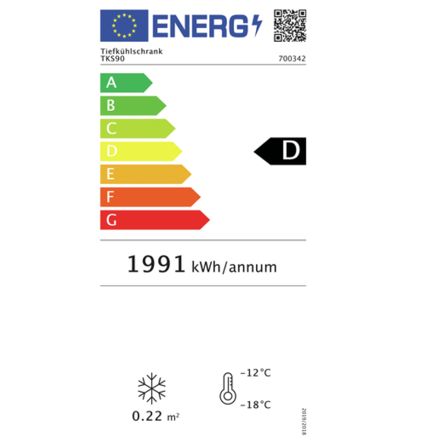 Energieeffizienzklassen-Skala
