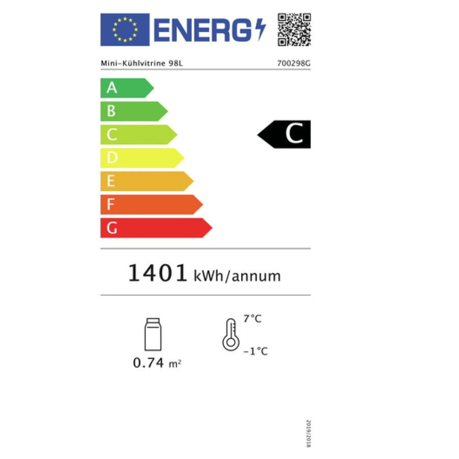 Energieeffizienzklassen-Skala